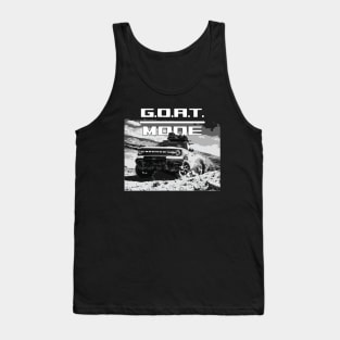 Ford Bronco GOAT MODE MURICA SUV sport truck ROCK CRAWL Tank Top